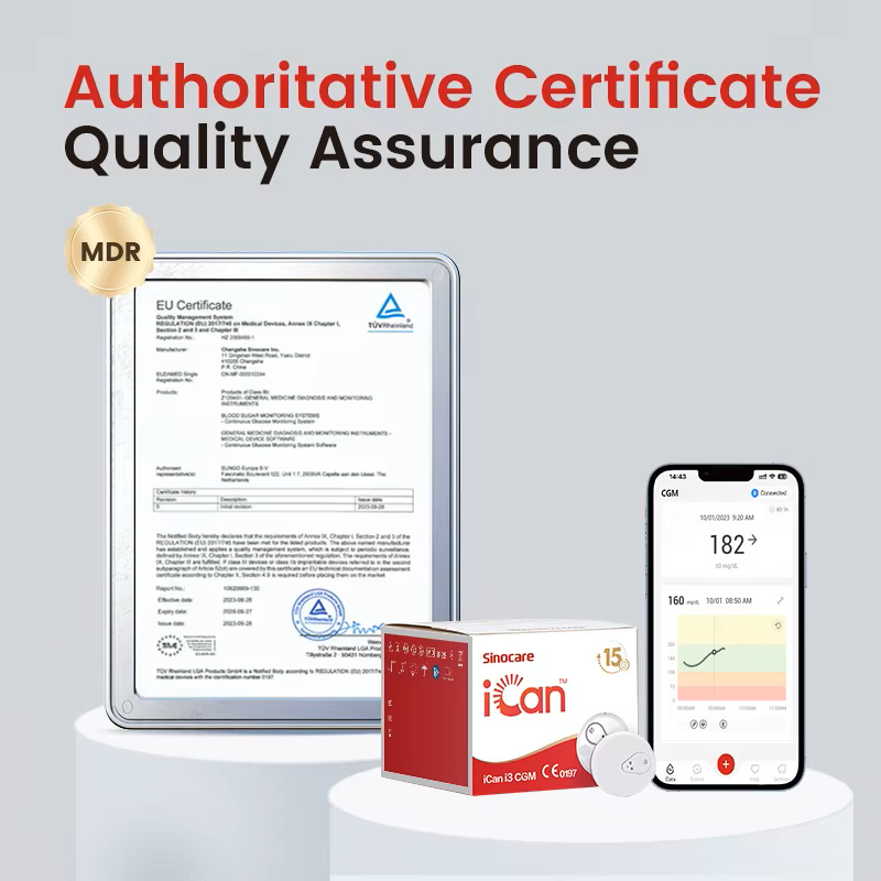 Sinocare iCan i3 CGM — 15-Day Continuous Glucose Monitor image 5